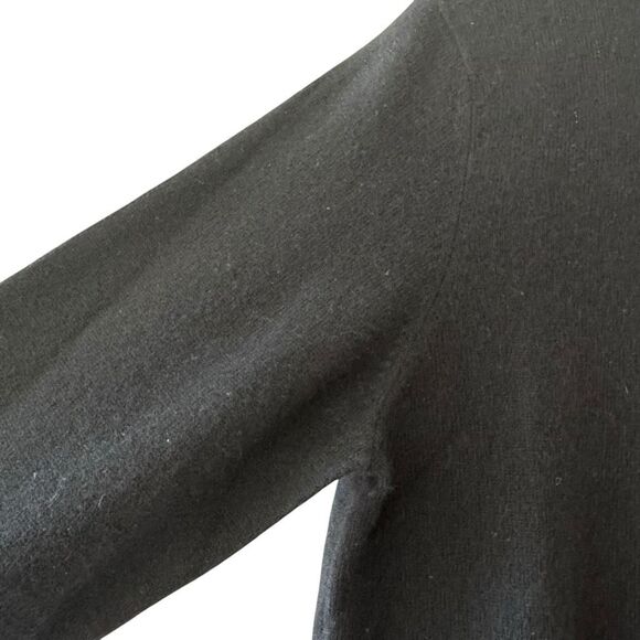 Charter Club Luxury 100% Cashmere Turtleneck Sweater Black Lightweight SZ M #251 - Picture 5 of 11